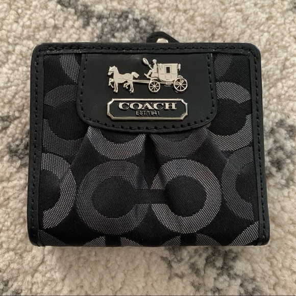 Coach Handbags - Black Coach Wallet